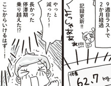 長かった停滞期がやっと終わった！？体重が減って記録更新！このままいけるか…！？【アラフィフ母さんが7kg痩せた！奇跡の仕組みダイエット#35】