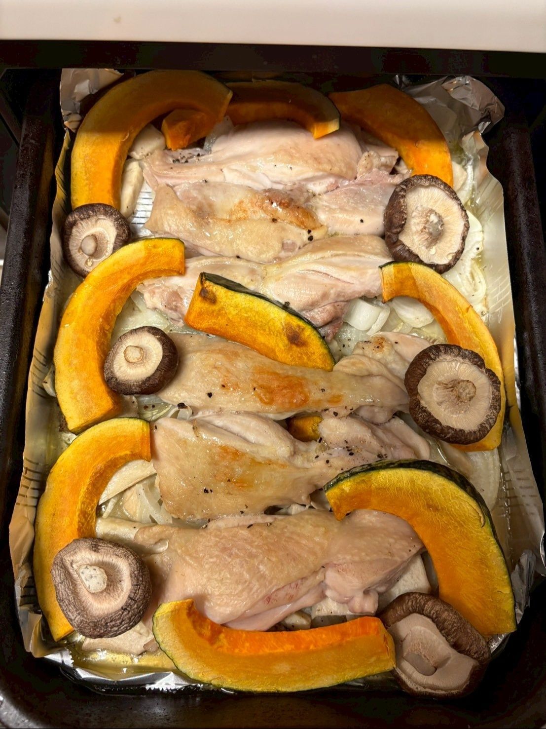 焼き上がったらもう少しだったので追加で7分焼きます。