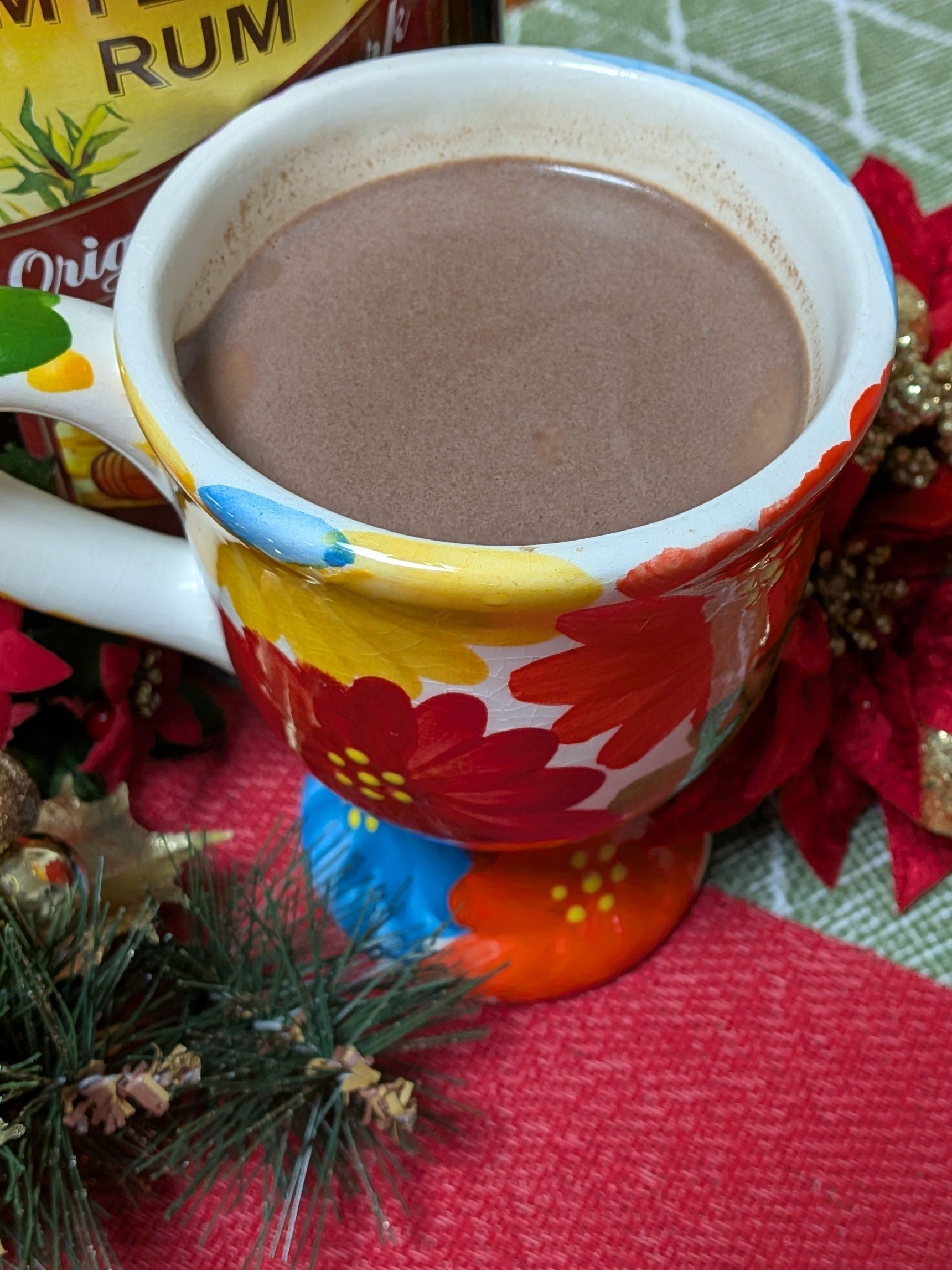 ラム酒香る大人のココア