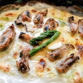 発酵バターとバター入りチーズの風味！濃厚で香ばしい牡蠣グラタン！白菜グラタン！