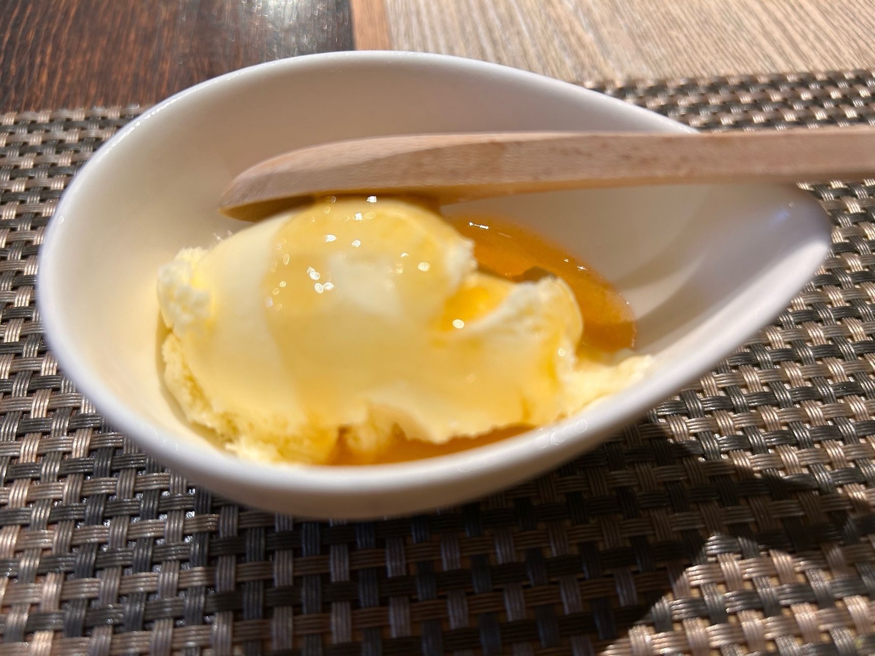 デザートで締めくくり