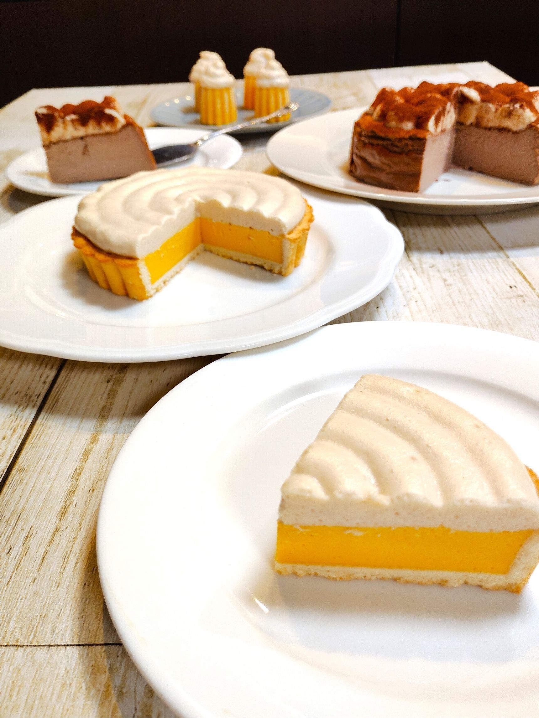 かぼちゃチーズタルト