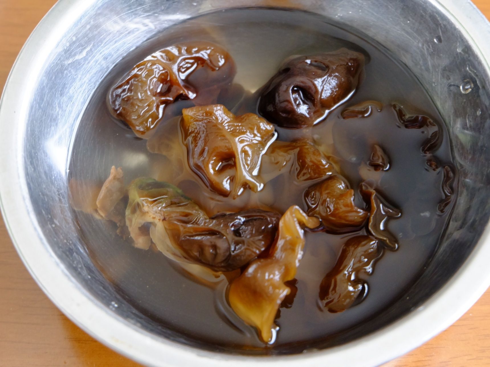 材料の下ごしらえ