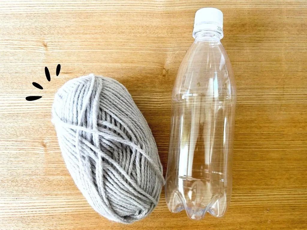 ペットボトル×割りばしで『編み機』ができました♡冬の編み物デビューにもぴったり♪