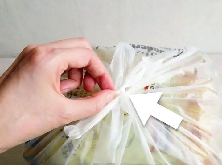 「ゴミ入れ忘れた」を解決!ガチガチに縛っても一瞬で復活→今日から取り入れたい魔法の固結びテク♡