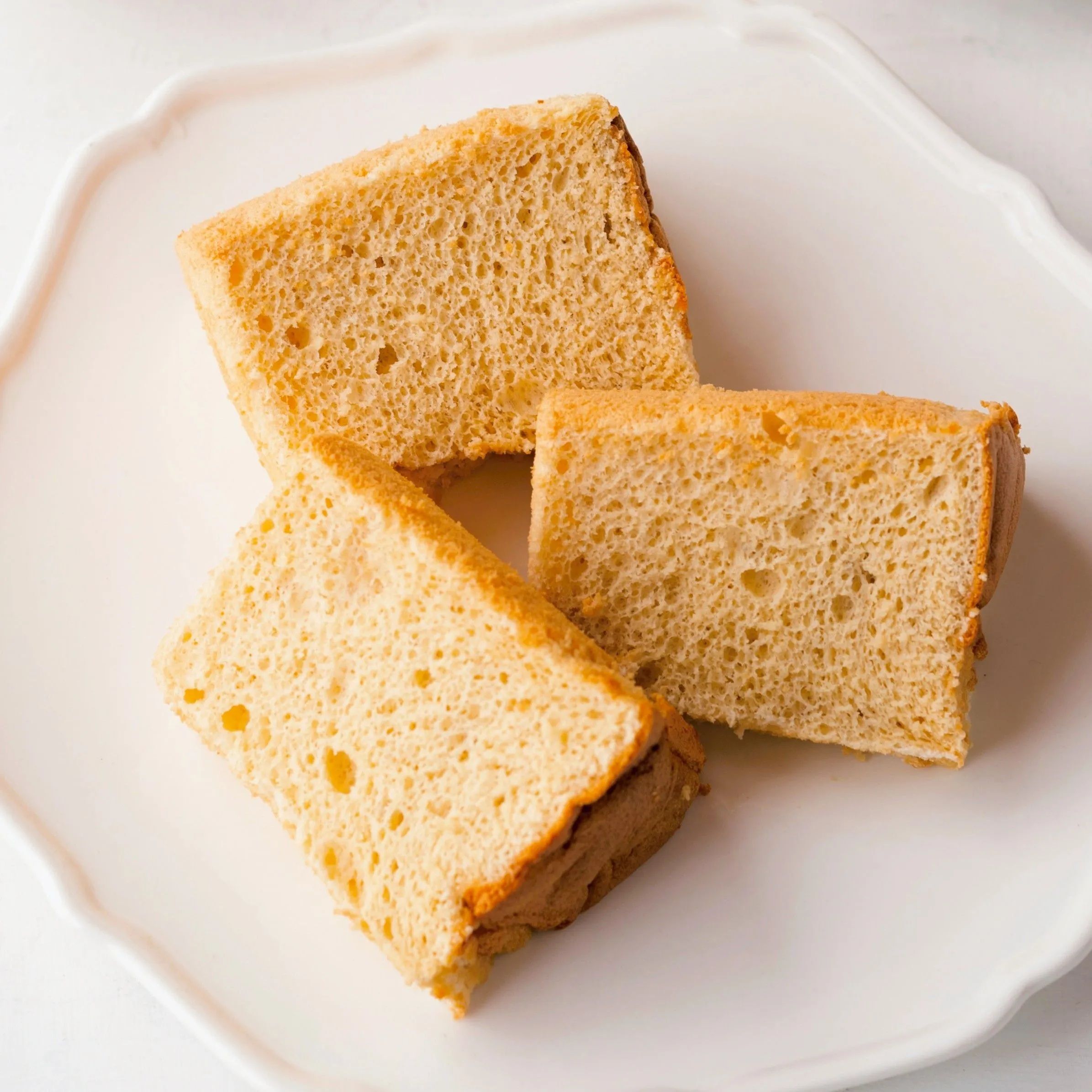 【オイルなし、グルテンなし】米粉のふわふわ「ヨーグルトのシフォンケーキ」の作り方。美味しくてヘルシーなおやつです！