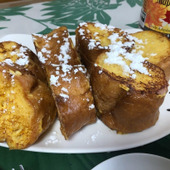 「バケット」で作るおいしいフレンチトースト