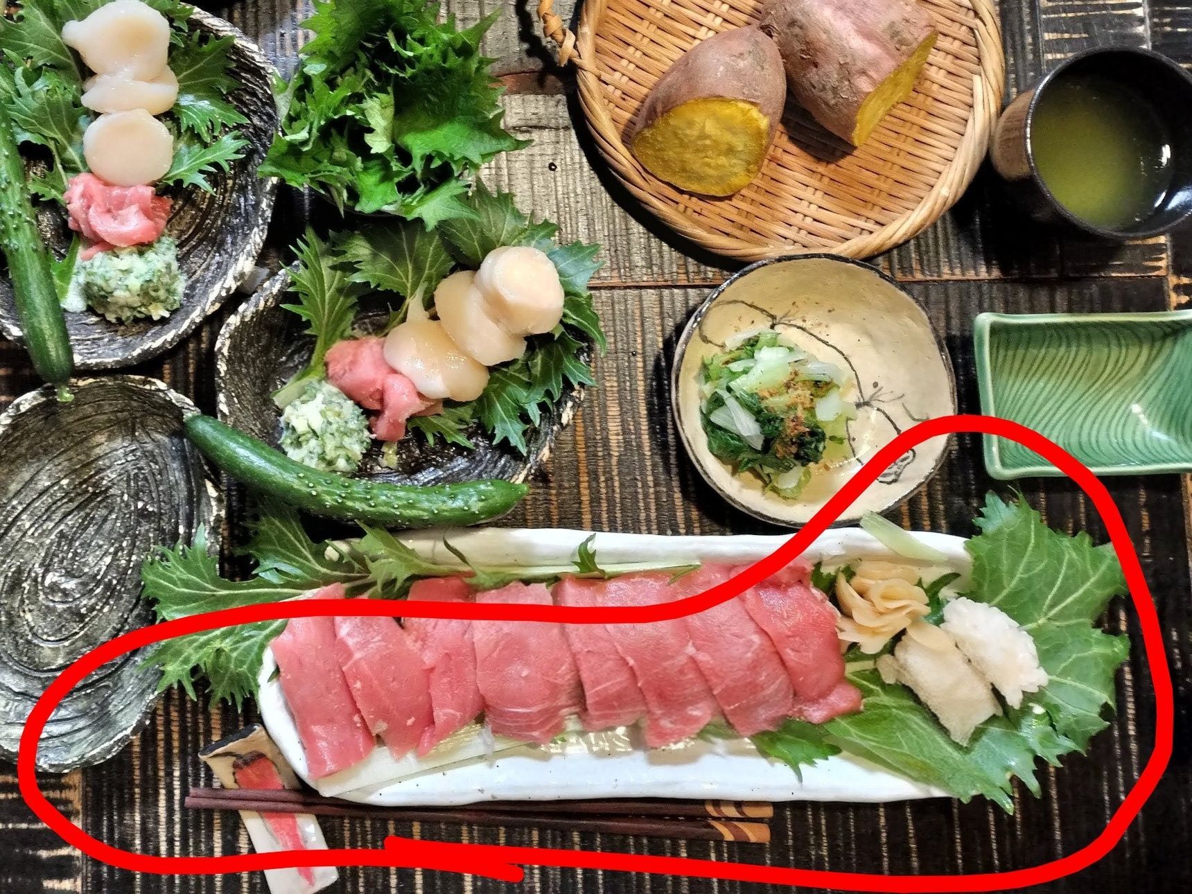 ■立派な京葉は、握り寿司の下に、1〜2枚どーんと敷いても◎■