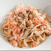 コク旨！塩鮭とまいたけのクリームパスタ
