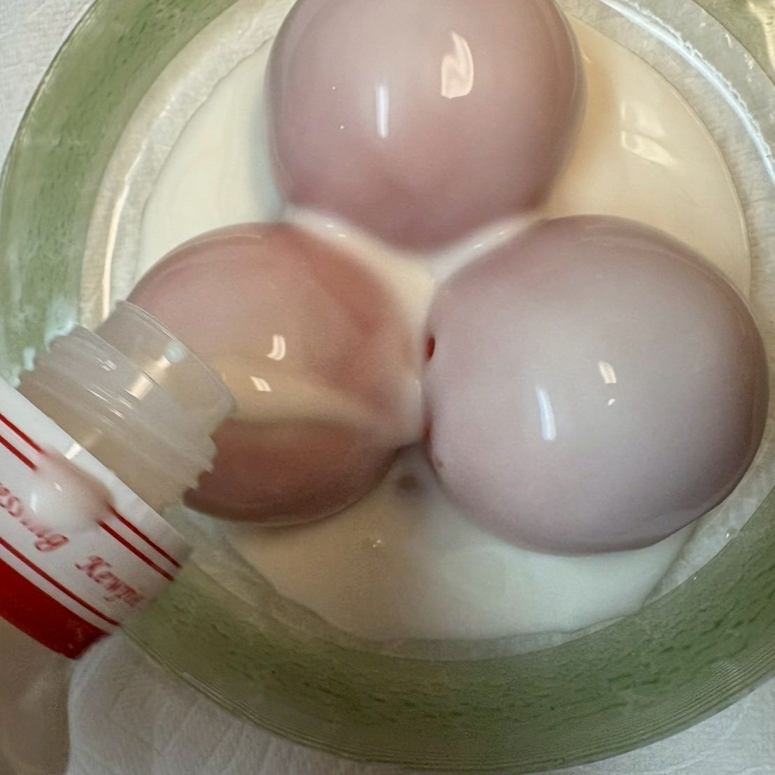 このようにかけてコーティングします！