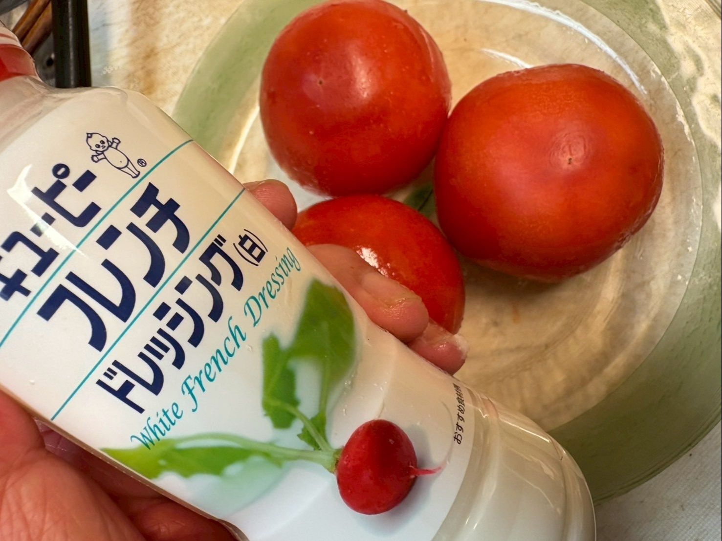 ここでフレンチドレッシング！