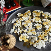 切ってかけるだけ！カリフラワーのおしゃれサラダ