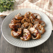 煮込まず簡単！食べ応えバッチリの「餅チーズの豚こまレンチンチャーシュー」