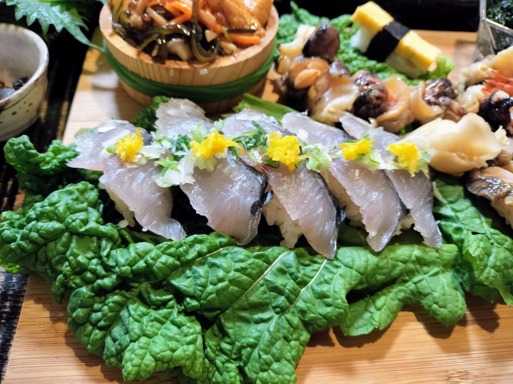 ■サワラの炙りの握り寿司■