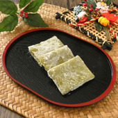 餅つき機にお任せ！「材料3つで抹茶餅」