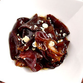 【きくらげのピリ辛和え】便利な野菜だし使用！