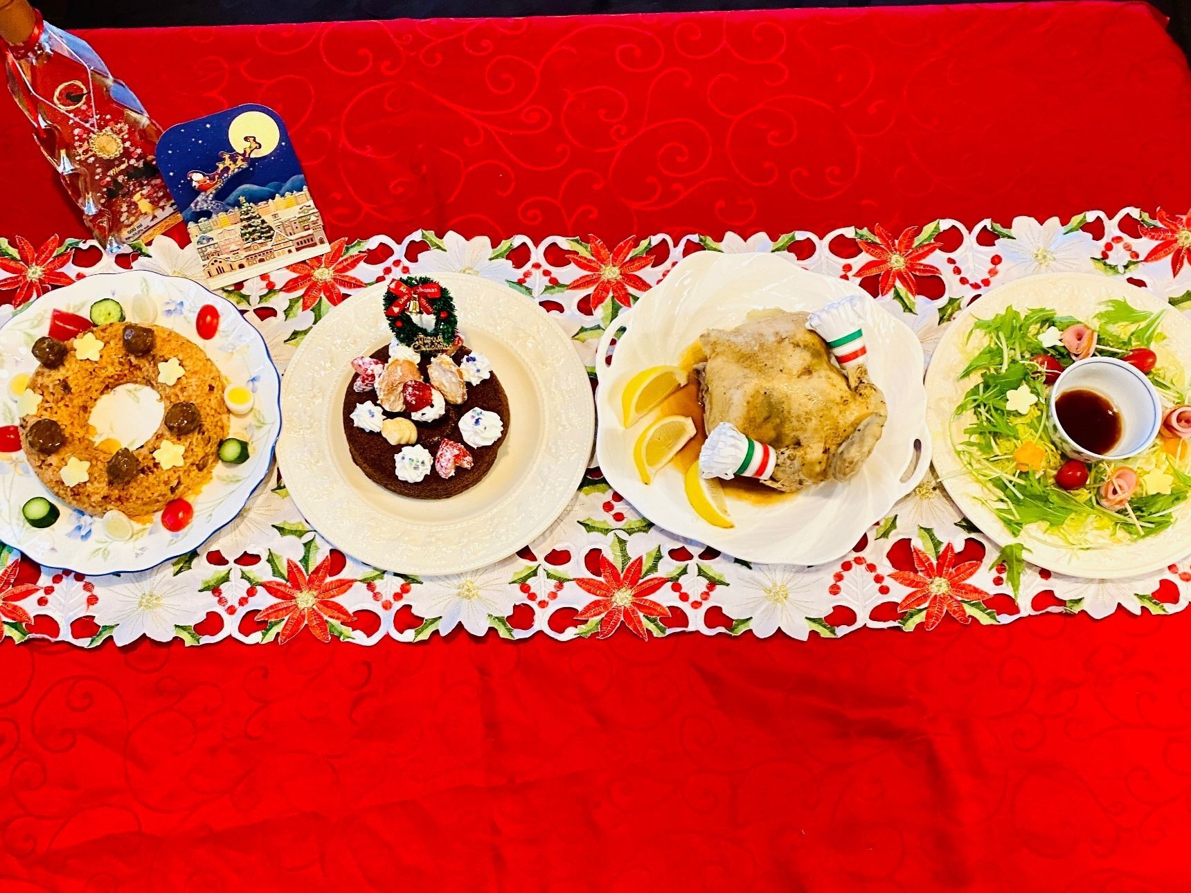 メリークリスマス！スタッフドチキンは家で作った方が安くてジューシー