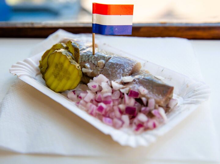 オランダの名物ローカルフード「ブローチェ・ハーリング」とは?旅人・低橋さんが食べ歩く世界の魚サンド【世界思い出旅ごはん おかわり】