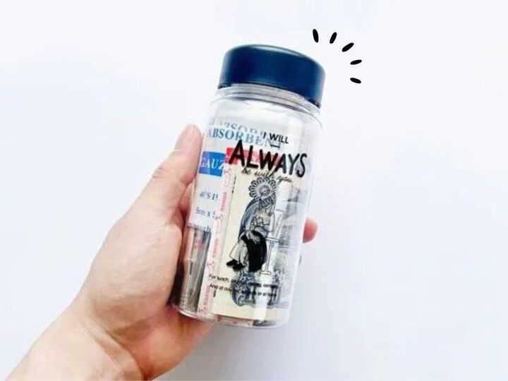 持ち歩ける『防災ボトル』を100均グッズで作ってみた。防災バッグの見直しも!【もしもの備えに】