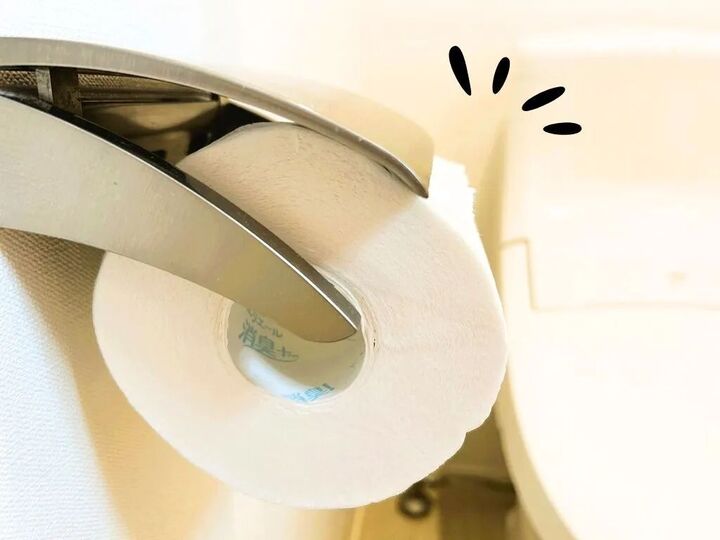 トイレに『ハート折り』を仕込んでみたら→家族の反応がおもしろすぎた。