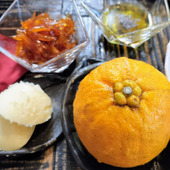 橙マーマレード×発酵バター！香ばしくカリッと焼いたフランスパンと相性抜群！