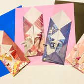 縁起担ぎ「鶴」の箸入れ