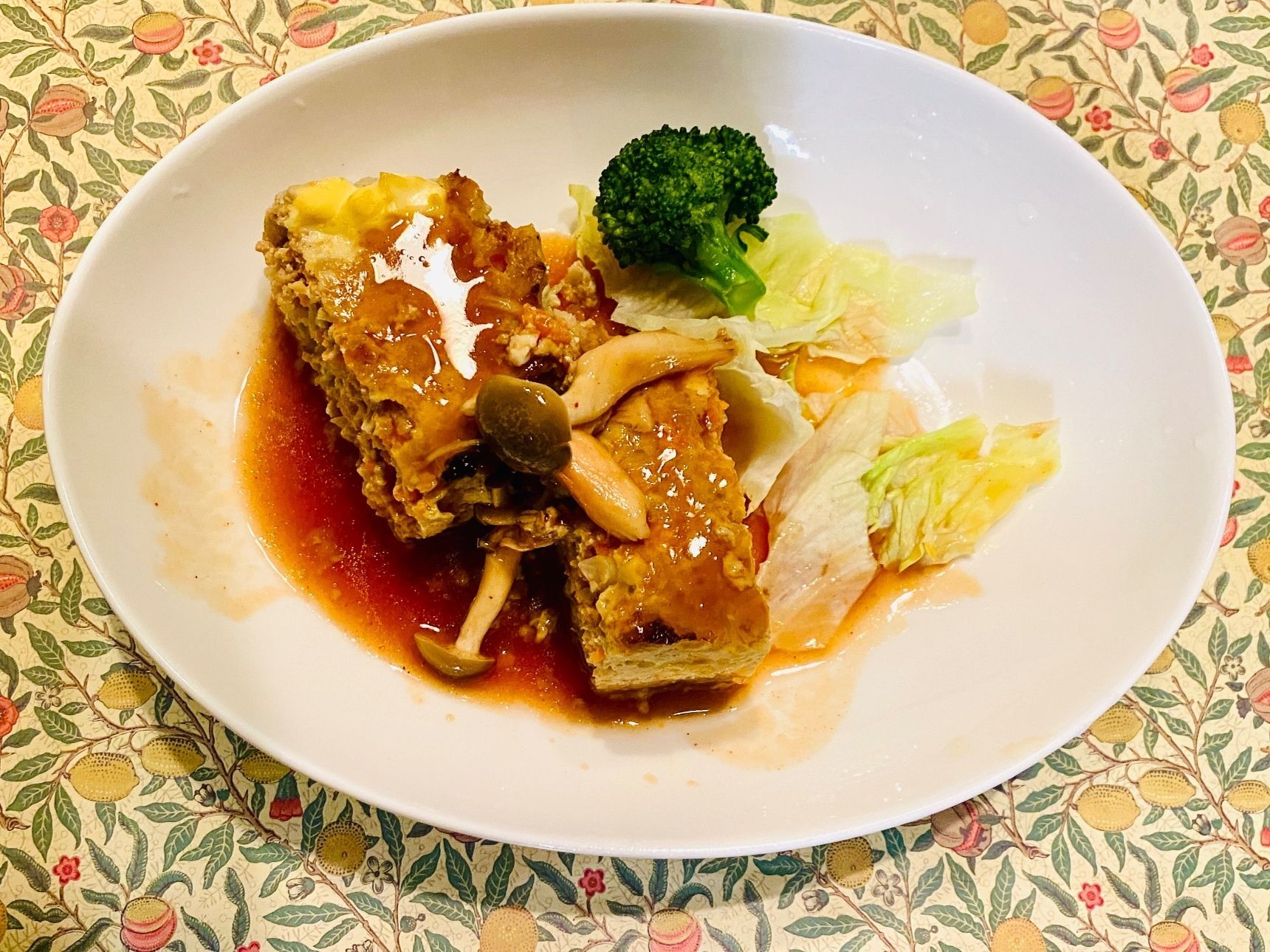 ヘルシーでふわっとして美味しい「ミートローフ」