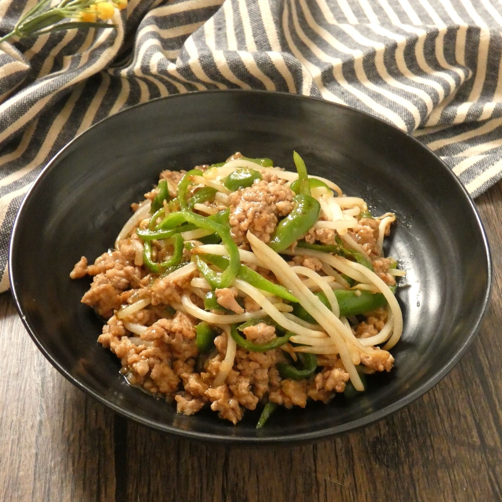 第1位「もやしとピーマンのひき肉あんかけ」