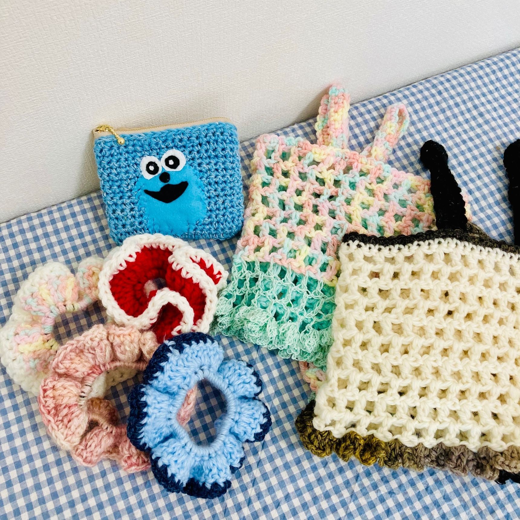 私の編み物作品ベスト3