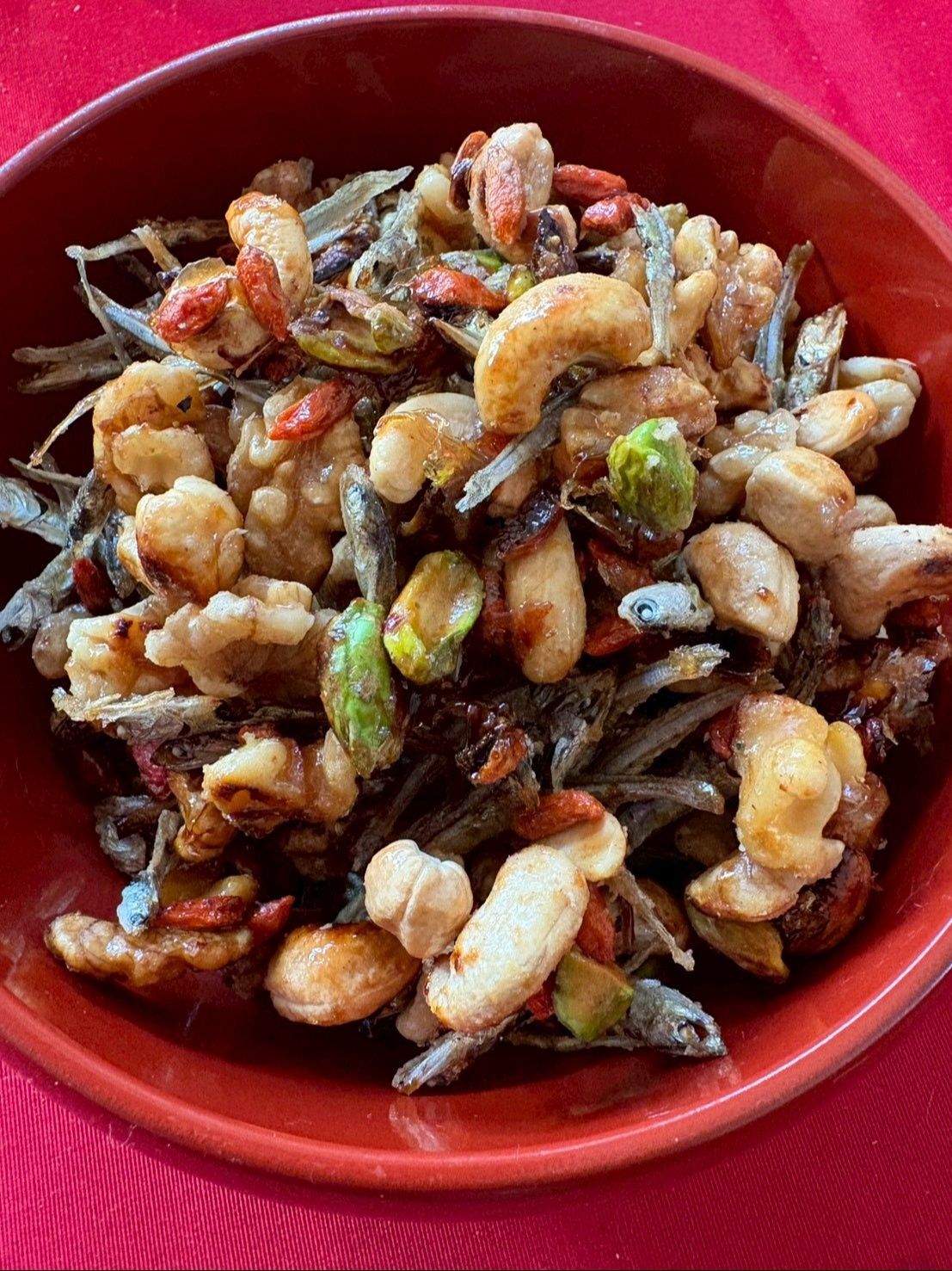 手が止まらないお洒落な＜田作りナッツ＞