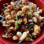 手が止まらないお洒落な＜田作りナッツ＞