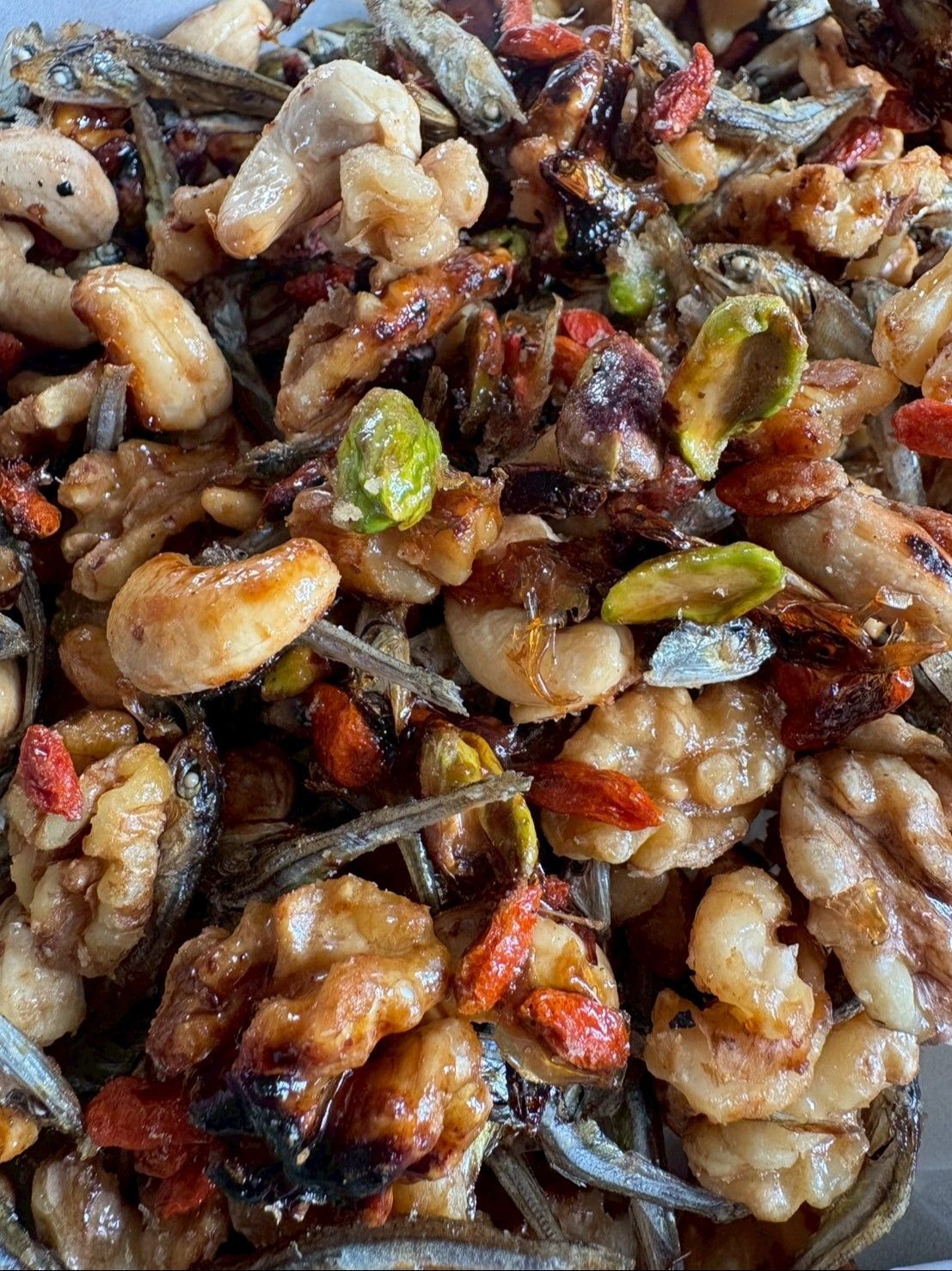 バットに移して平らに固めたところです。