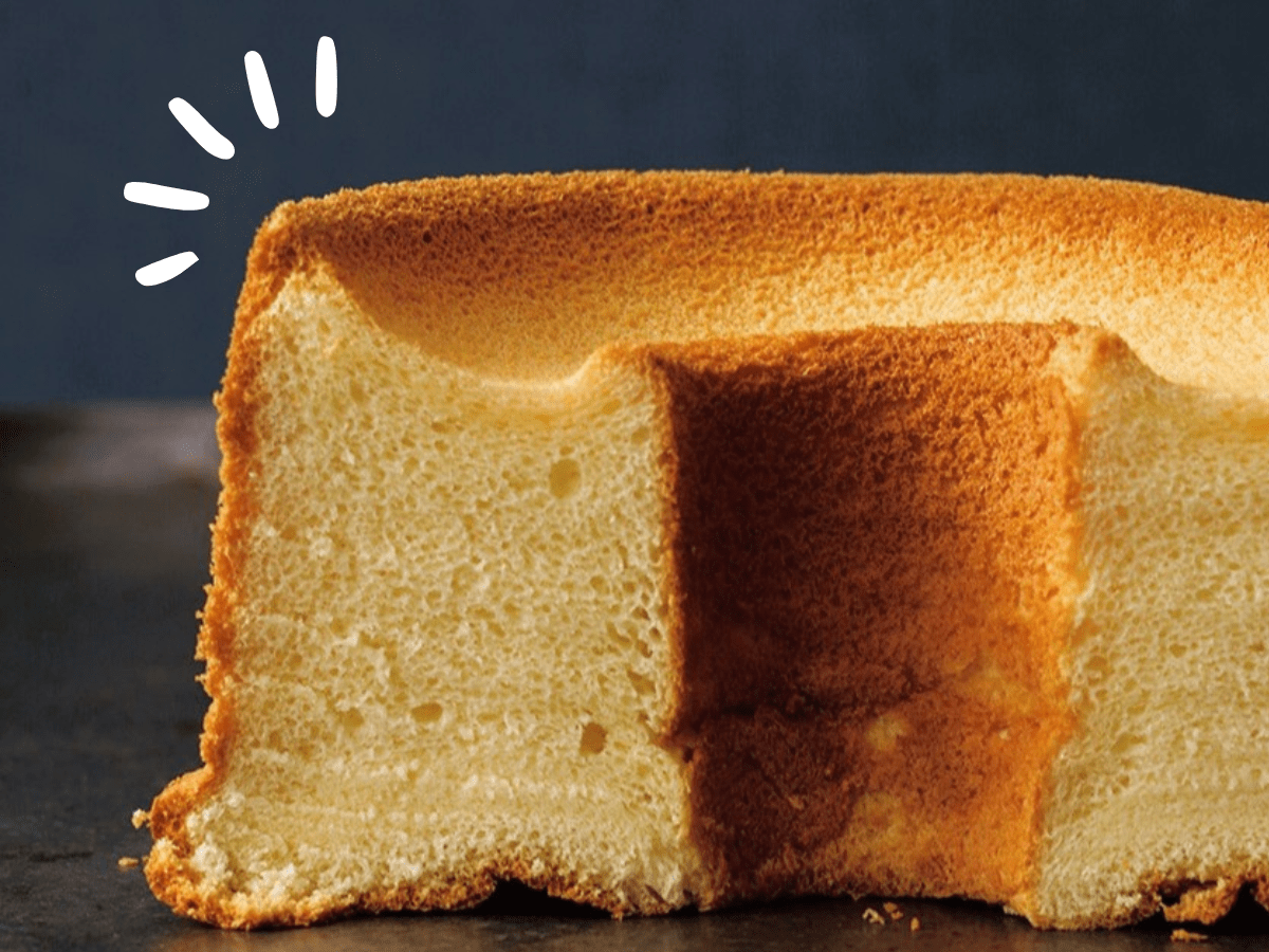 シフォンケーキ「型から外したあと、上面が沈んでしまう」のはなぜ？原因をプロに教わりました