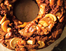 シフォン型で焼くと美味しい！みっしり「ブラウニー」の作り方。ブラウンシュガーでさらに美味しく仕上がります♪