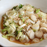 メイン食材ひとつ！長ねぎのごま油がけ