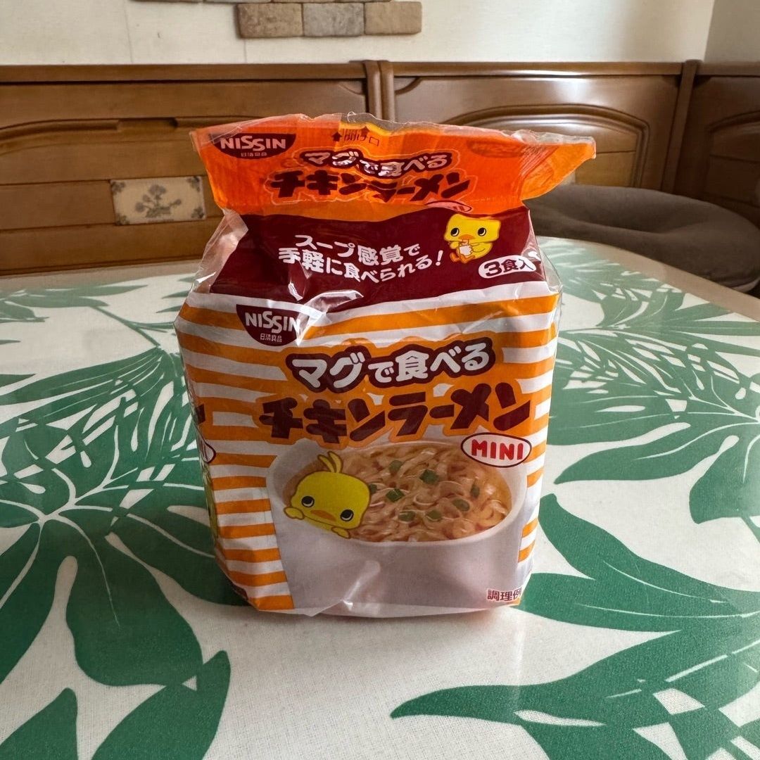 マグで食べるチキンラーメンMINI