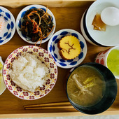 油一切使わず！胃腸に優しい朝ごはん