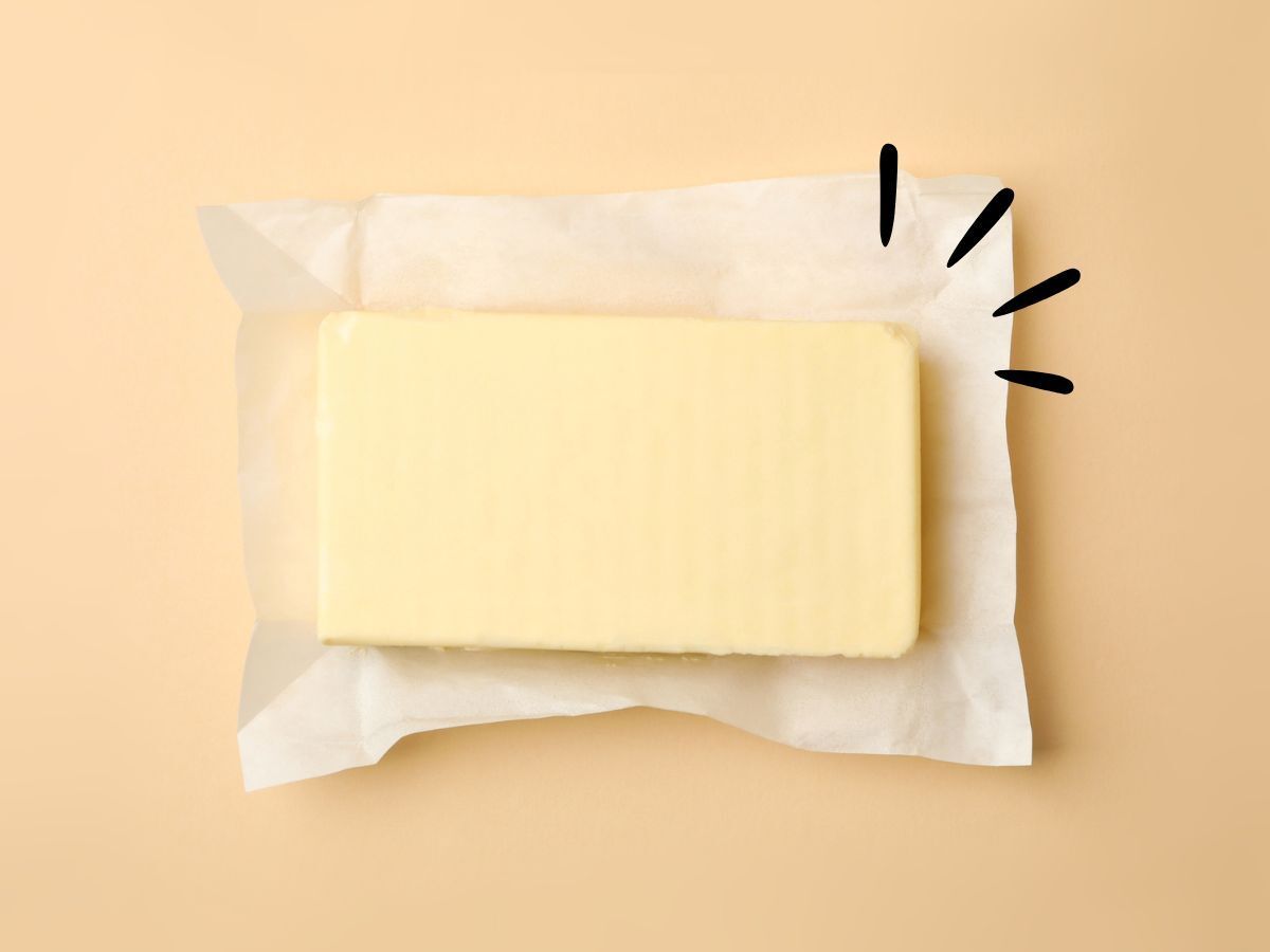 バターを“スパッ”と切る裏ワザが天才すぎた！包丁にくっつかない♡便利な小分け保存テクも必見