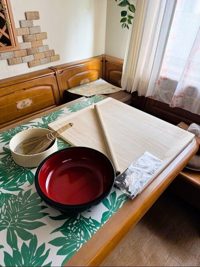 大晦日は夫の「手打ち蕎麦」で年越し