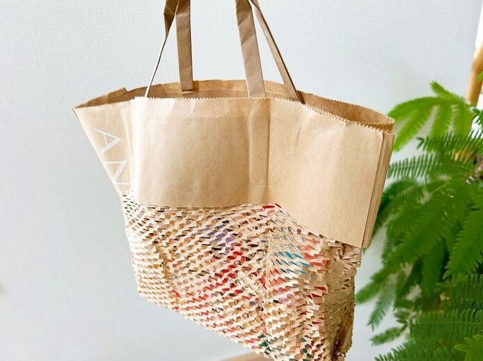 「捨てたら損！」カルディの“あみあみペーパー”が0円で雑貨屋レベルに化けました♡