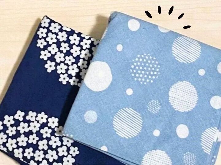 100均てぬぐいを「一枚二役」で使う方法!ちょっとの工夫でスグレモノに大変身♡