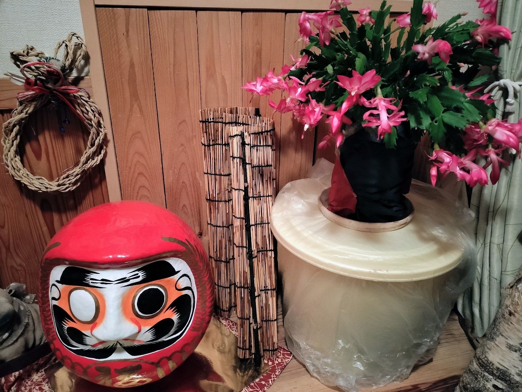 4.植木鉢を置く