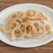 ついつい食べちゃう！れんこんアンチョビバター