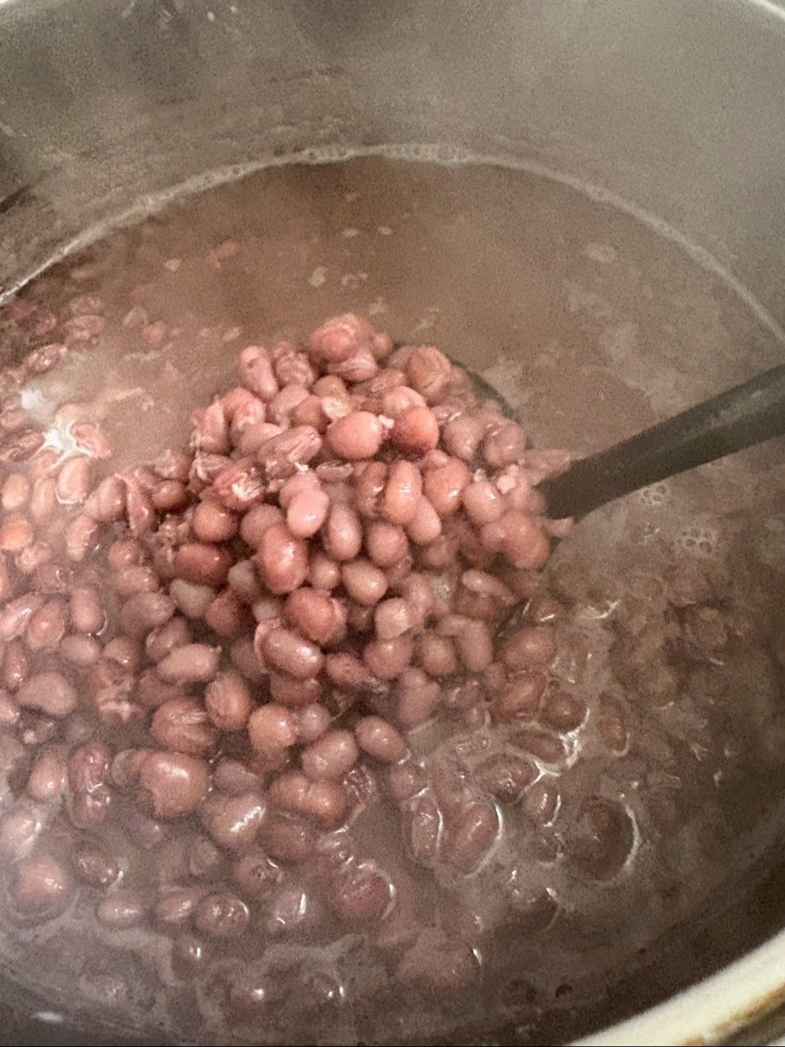 時間をかけてコトコト炊いて行くと自然に煮詰まって来ます。