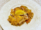 さっぱりジューシー「鶏もも肉のレモンソース」