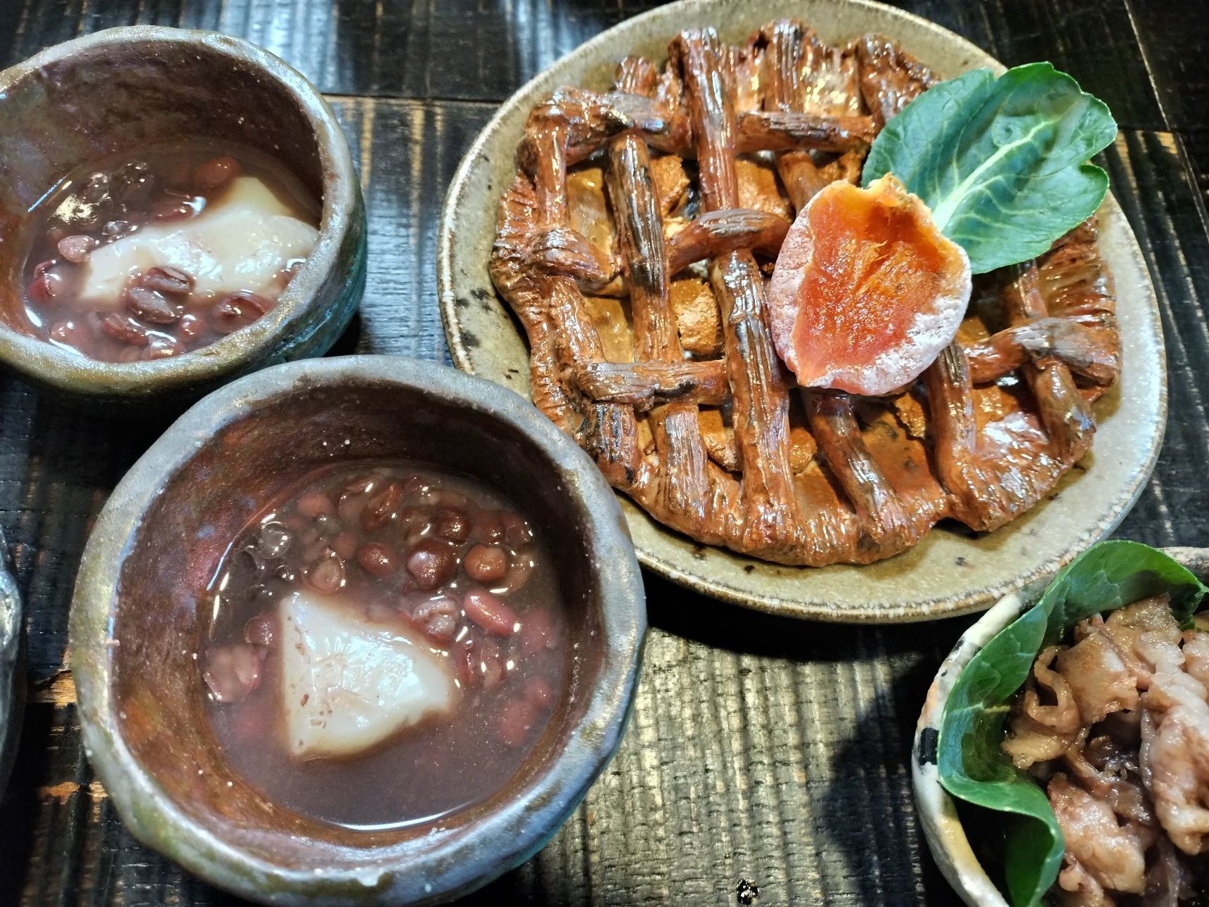 【鏡餅のぜんざい】