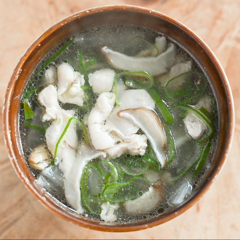 満足度が高い！身体温まる「鶏肉と大根のスープ」