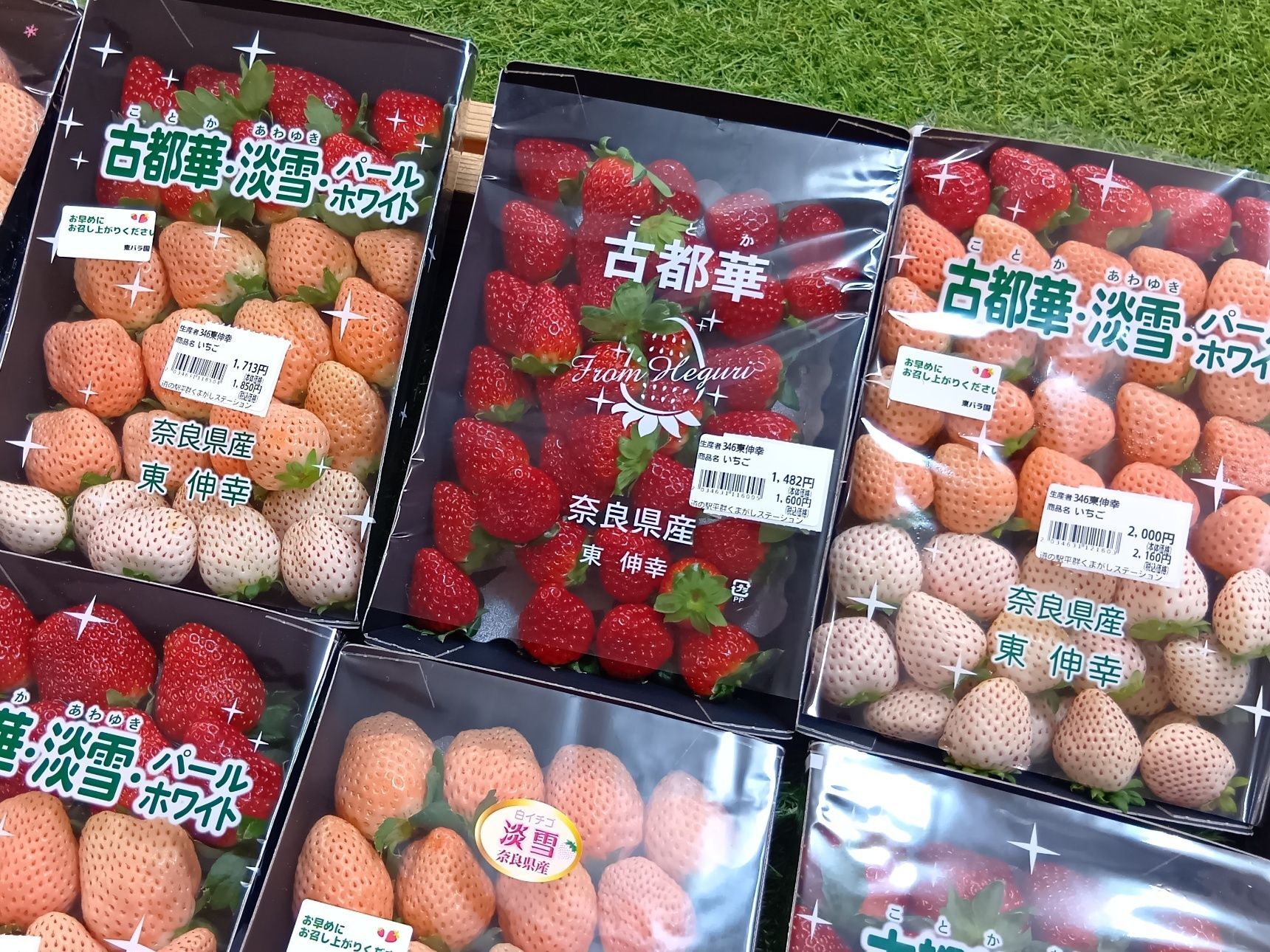 欲しかった　奈良のブランド苺を購入～！！！