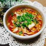 トロトロ温か身体じんわり。ピリ辛とろみきのこスープ