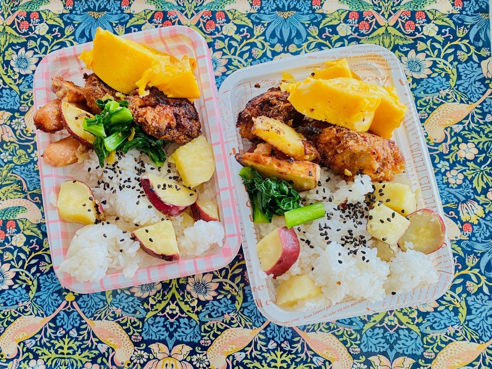 お弁当に迷ったら！腹持ちも良い「さつま芋ご飯弁当」